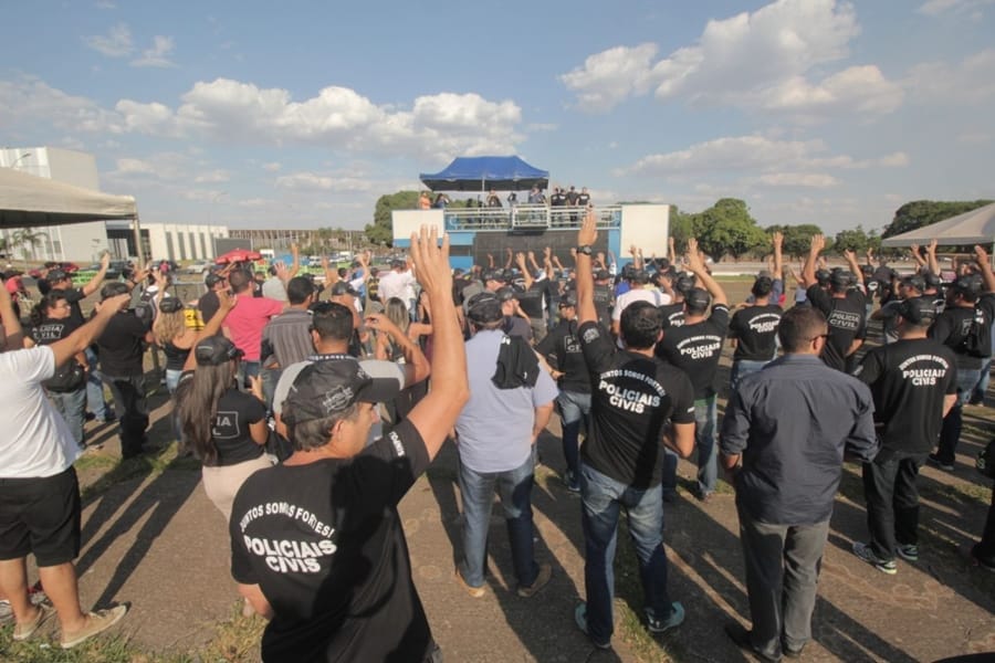 Assembleia: policiais civis do DF apontam enfrentamento, paralisações e greve