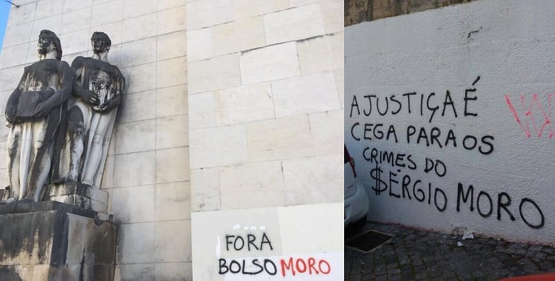 Estudantes de Coimbra recebem Moro com protesto