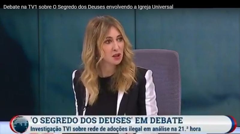 “O Segredo dos Deuses”: Debate na TVi (Portugal) sobre o caso da Igreja Universal