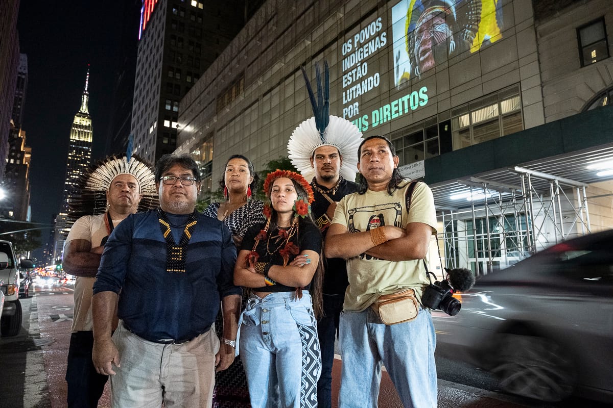 Indígenas alertam líderes mundiais sobre desmatamento e violência no Brasil