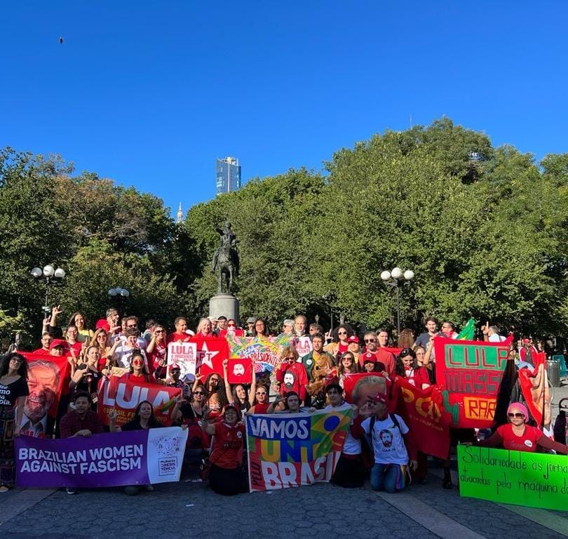 Campanha de Lula para Presidente da República explode nos EUA