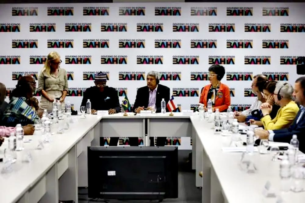 Bahia: Embaixadores de países africanos são recepcionados por Jerônimo