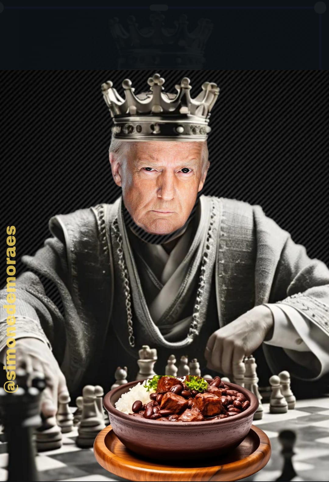 IMPERADOR QUER ALMOÇO GRÁTIS